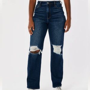 NWT Hollister Curvy Ultra High-Rise Dad Jeans | SIZE 13S